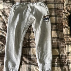 Size M white Roots track pants